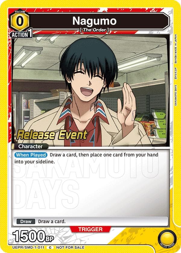 Nagumo (011) (Release Event) — UE19BT: SAKAMOTO DAYS Release Event Cards card