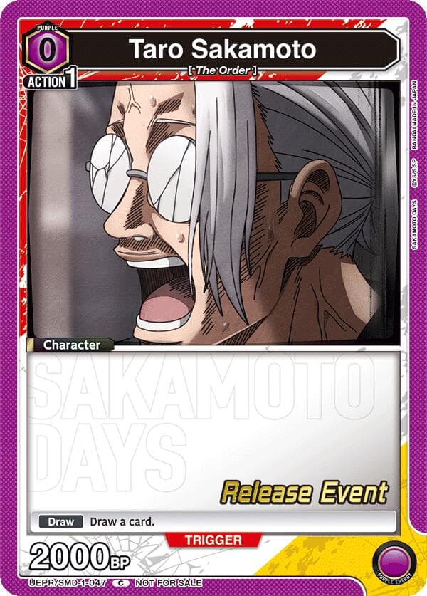 Taro Sakamoto (047) (Release Event) — UE19BT: SAKAMOTO DAYS Release Event Cards card