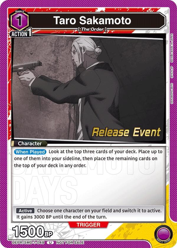 Taro Sakamoto (049) (Release Event) — UE19BT: SAKAMOTO DAYS Release Event Cards card