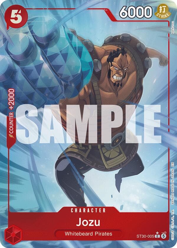 Jozu (Full Art) — Starter Deck EX: Luffy & Ace card