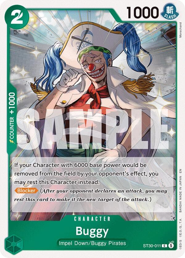 Buggy — Starter Deck EX: Luffy & Ace card