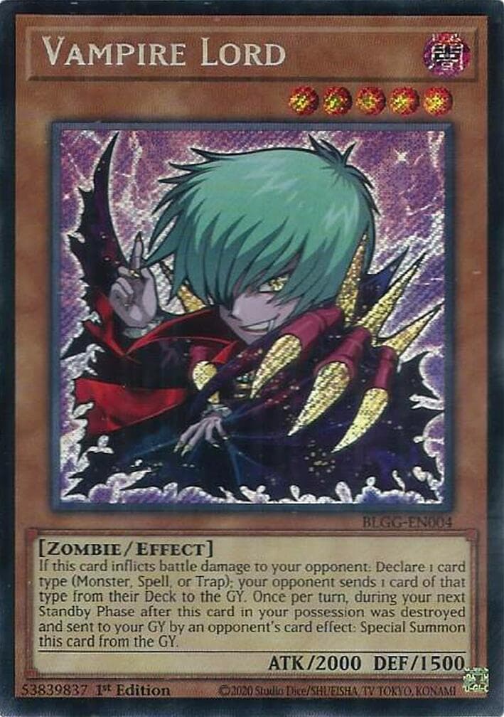 Vampire Lord — Battles of Legend: Glorious Gallery card