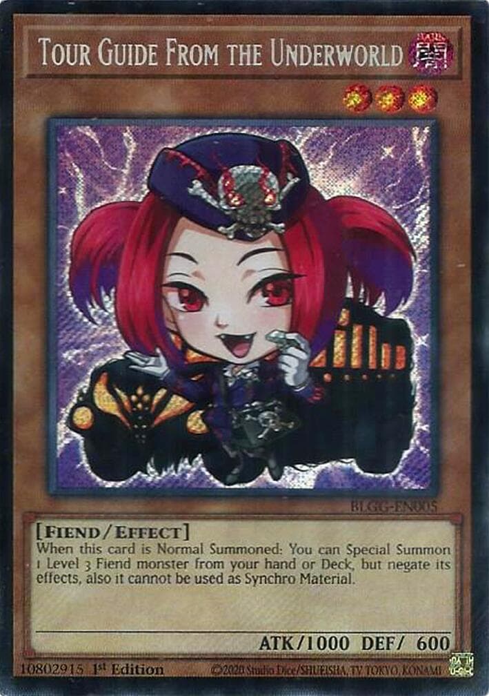 Tour Guide From the Underworld — Battles of Legend: Glorious Gallery card