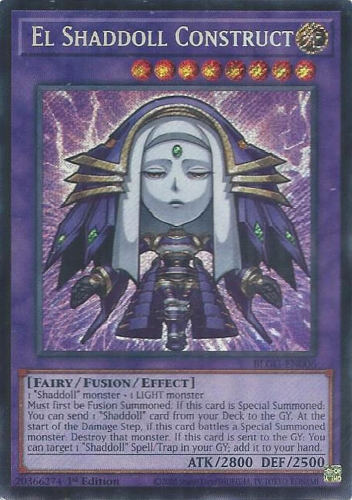 El Shaddoll Construct — Battles of Legend: Glorious Gallery card
