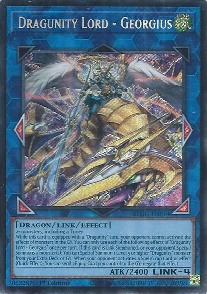 Dragunity Lord - Georgius — Battles of Legend: Glorious Gallery card