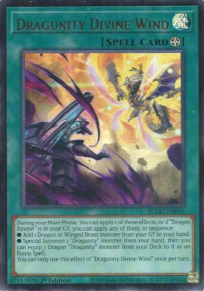 Dragunity Divine Wind — Battles of Legend: Glorious Gallery card