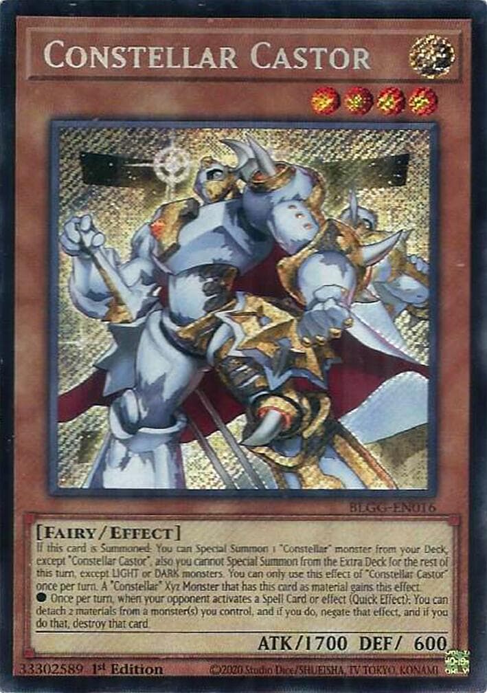 Constellar Castor — Battles of Legend: Glorious Gallery card