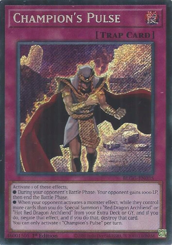 Champion's Pulse — Battles of Legend: Glorious Gallery card
