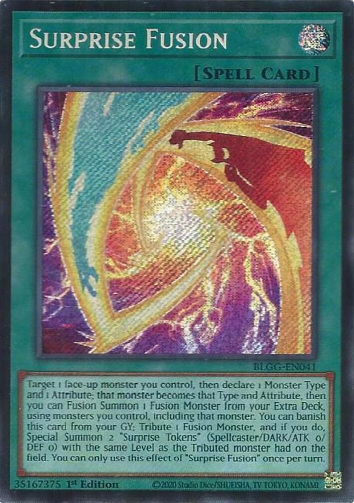 Surprise Fusion — Battles of Legend: Glorious Gallery card