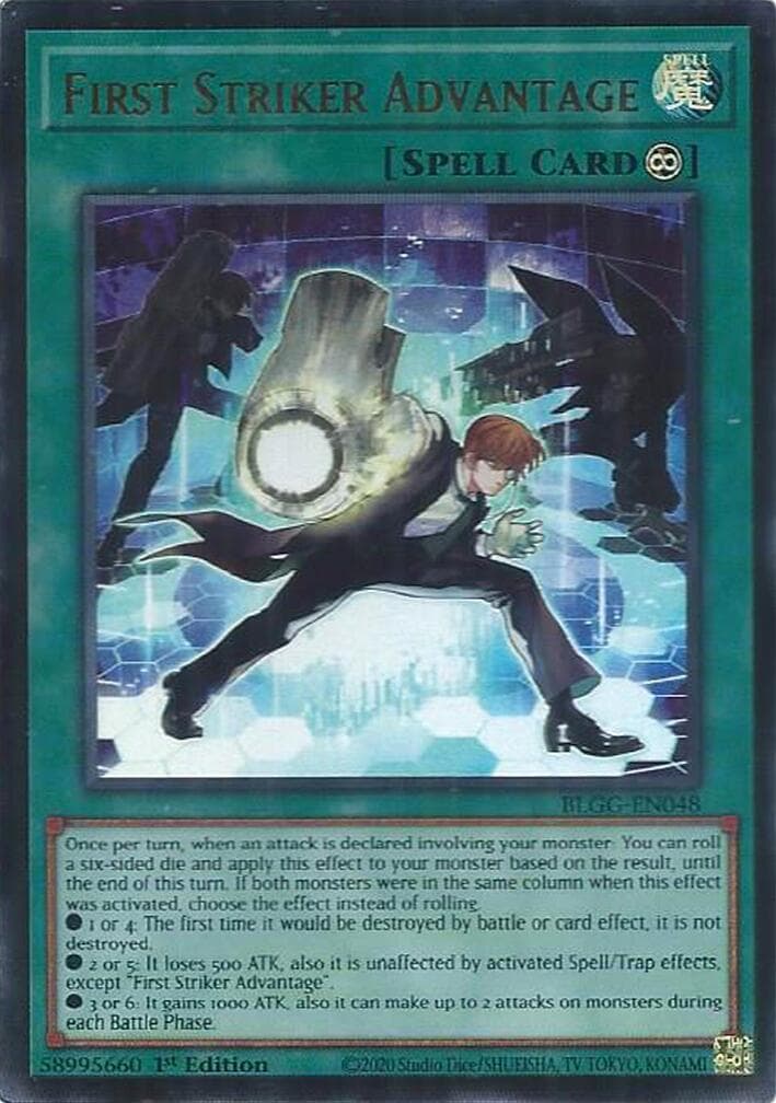 First Striker Advantage — Battles of Legend: Glorious Gallery card