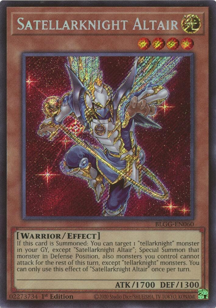 Satellarknight Altair — Battles of Legend: Glorious Gallery card
