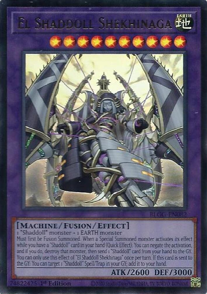 El Shaddoll Shekhinaga — Battles of Legend: Glorious Gallery card