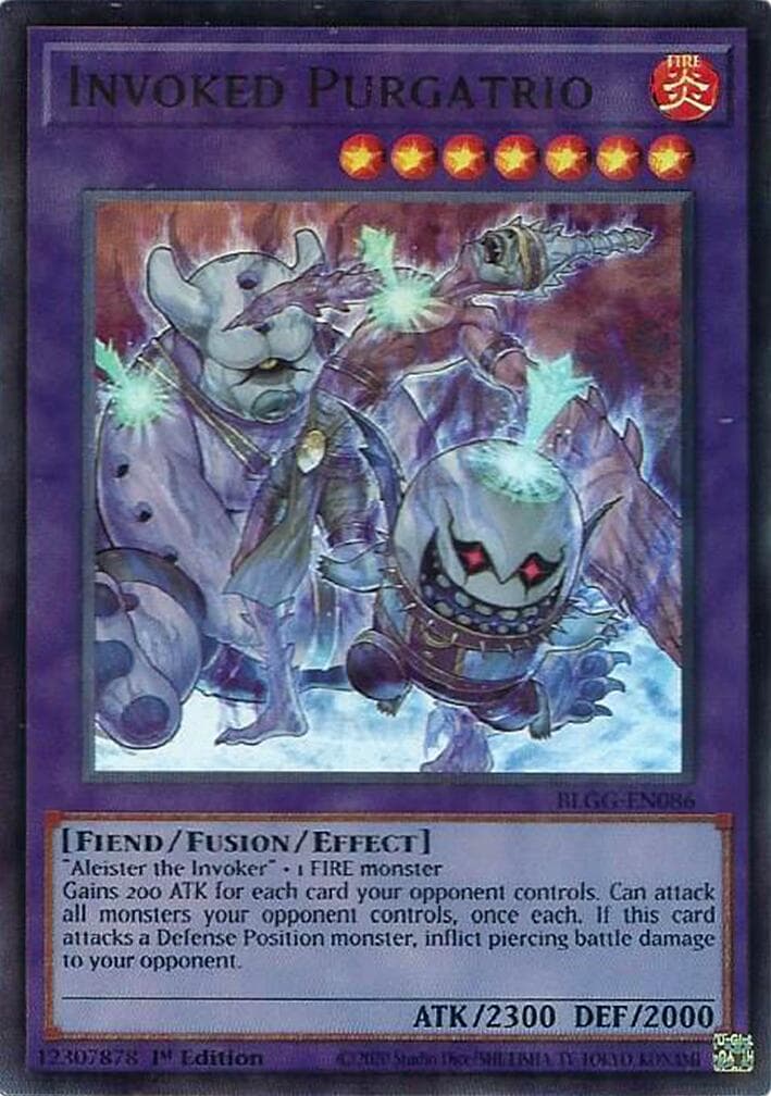 Invoked Purgatrio — Battles of Legend: Glorious Gallery card