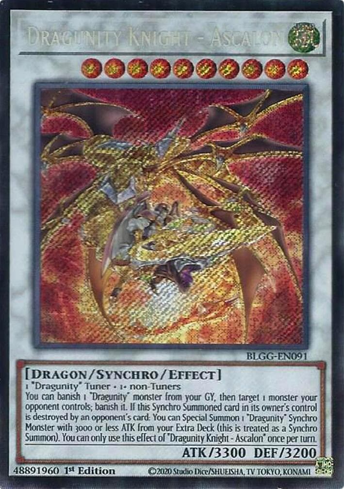 Dragunity Knight - Ascalon — Battles of Legend: Glorious Gallery card