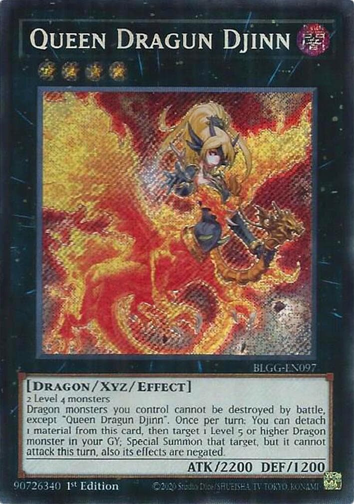 Queen Dragun Djinn — Battles of Legend: Glorious Gallery card