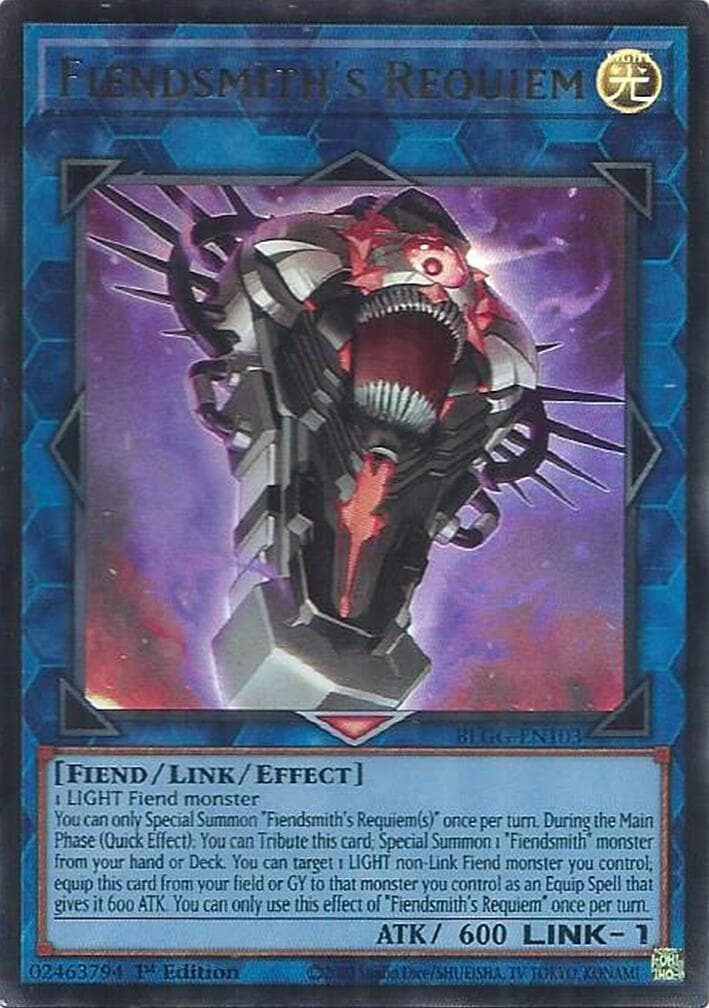 Fiendsmith's Requiem — Battles of Legend: Glorious Gallery card