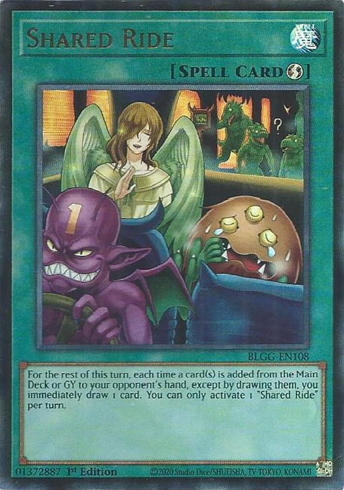 Shared Ride — Battles of Legend: Glorious Gallery card