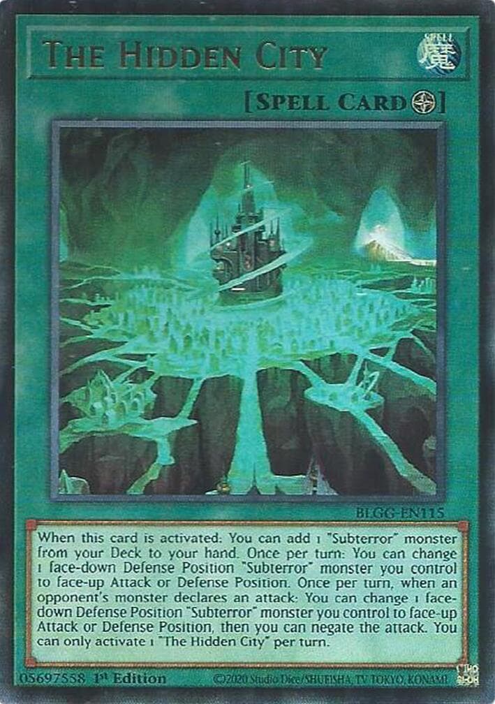 The Hidden City — Battles of Legend: Glorious Gallery card