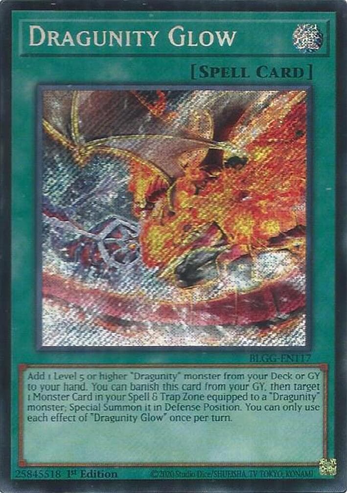 Dragunity Glow — Battles of Legend: Glorious Gallery card