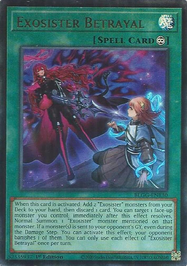 Exosister Betrayal — Battles of Legend: Glorious Gallery card