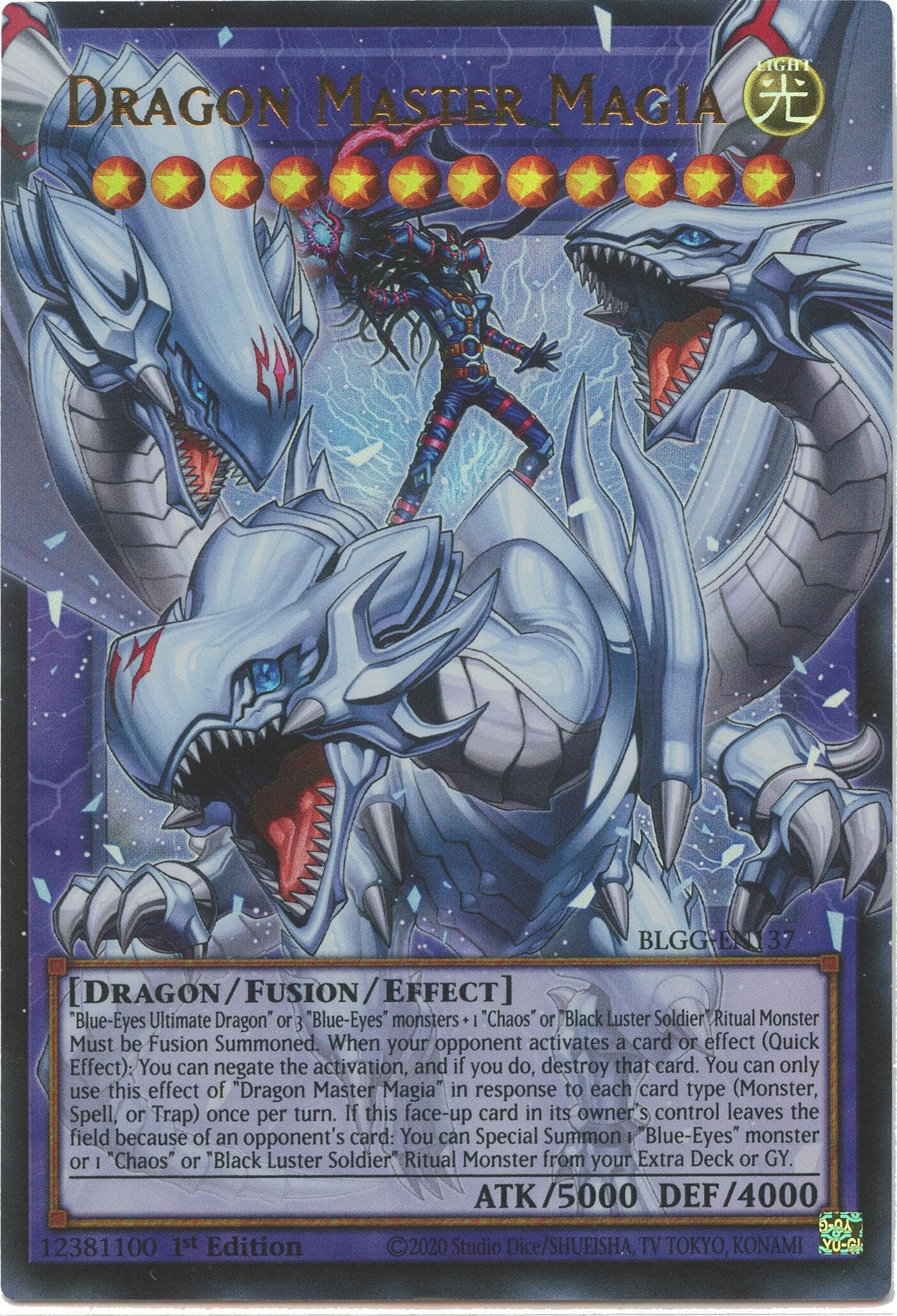 Dragon Master Magia — Battles of Legend: Glorious Gallery card