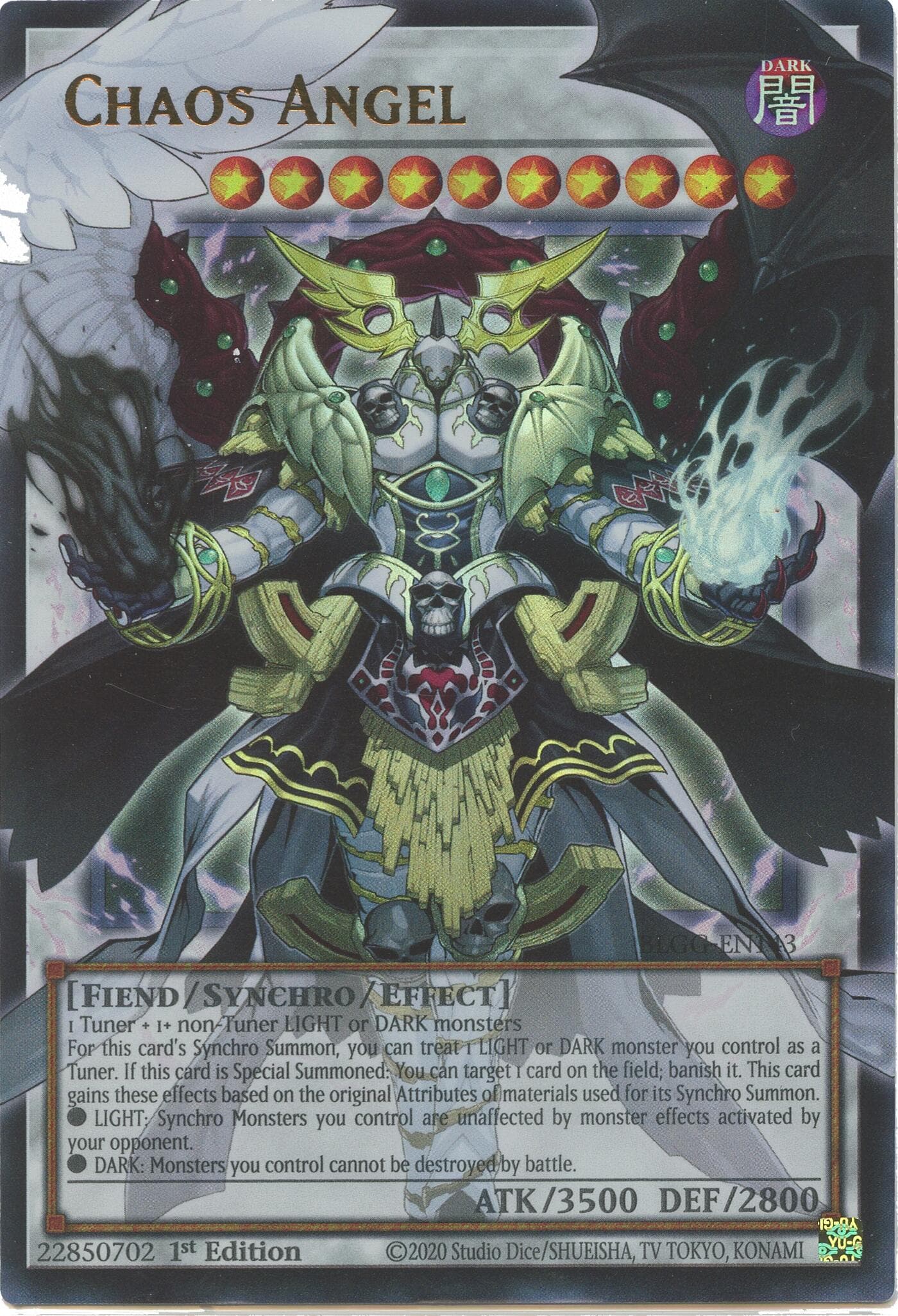 Chaos Angel — Battles of Legend: Glorious Gallery card