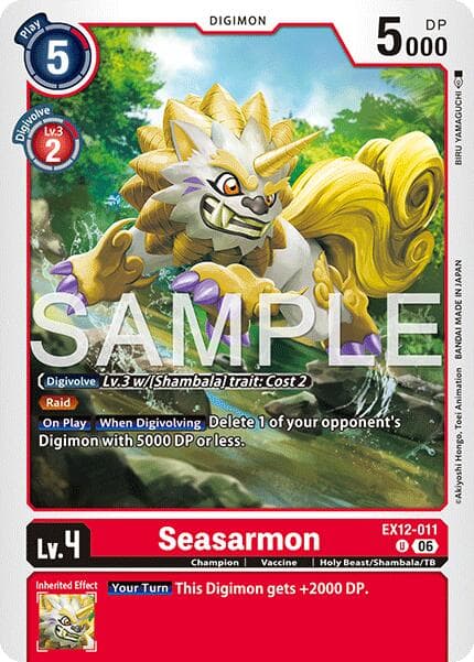 Seasarmon — Digital World Shambala card
