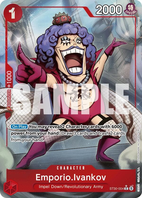 Emporio.Ivankov (Full Art) — Starter Deck EX: Luffy & Ace card