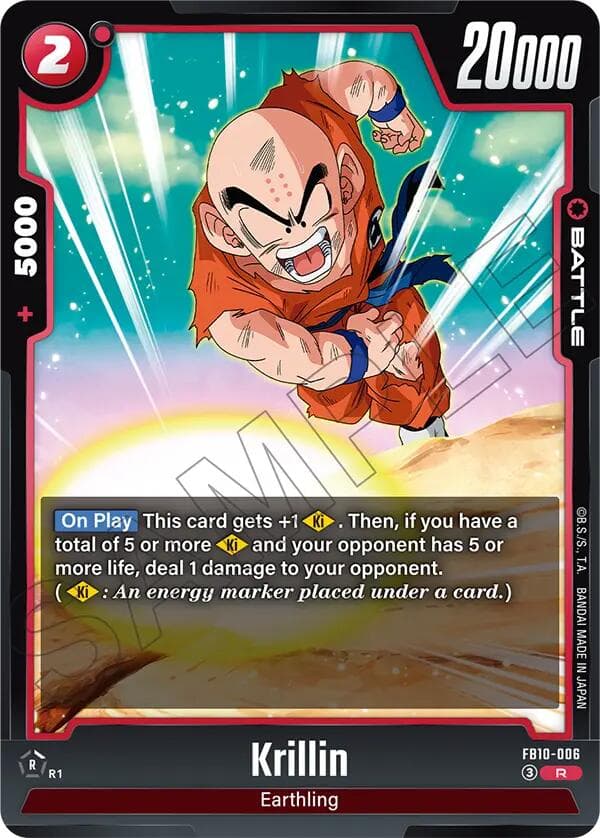 Krillin - FB10-006 — Cross Force card