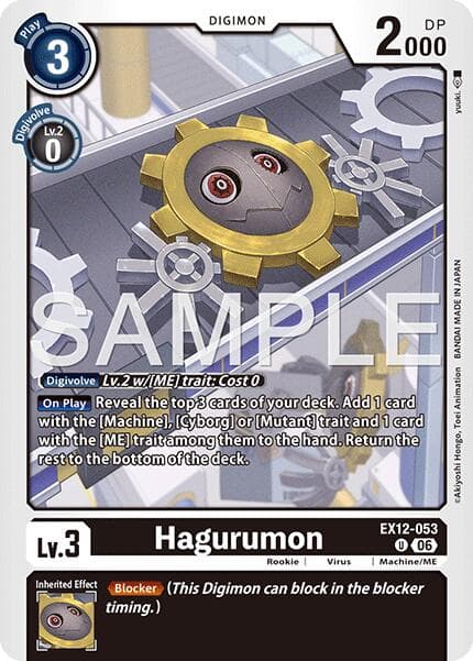 Hagurumon — Digital World Shambala card