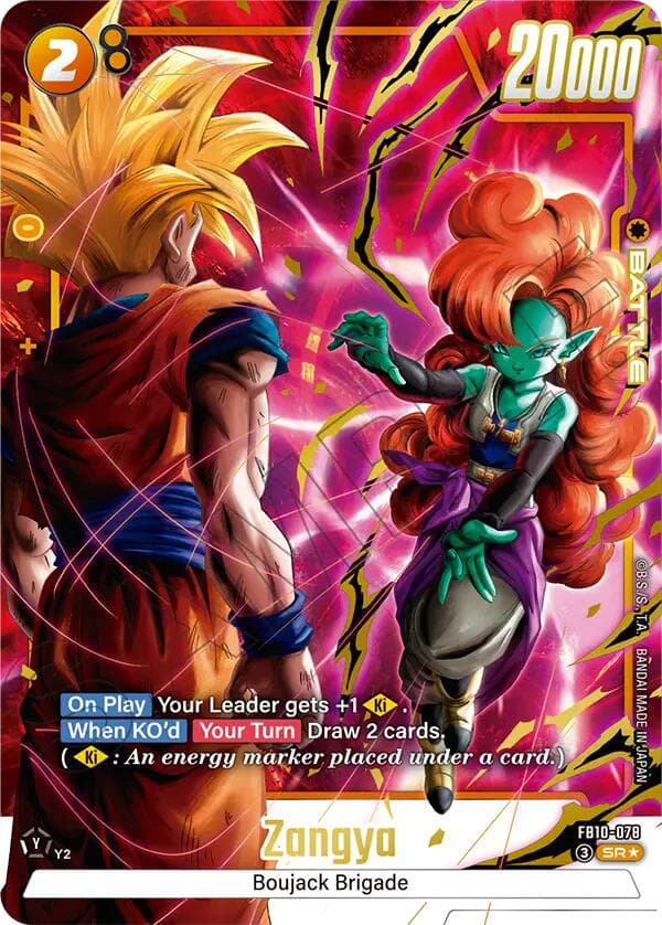 Zangya - FB10-078 (Alternate Art) — Cross Force card