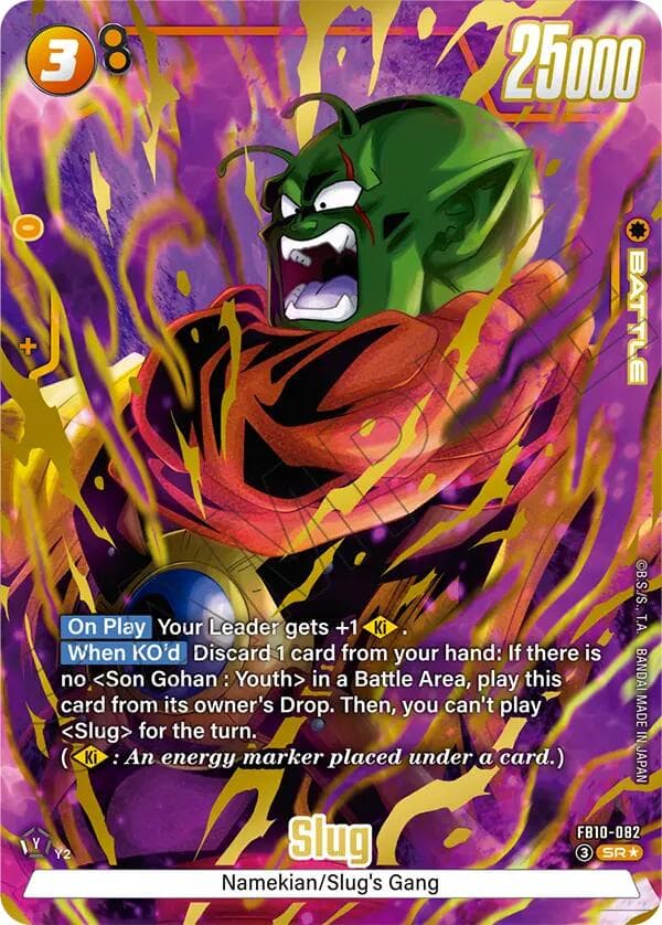 Slug - FB10-082 (Alternate Art) — Cross Force card