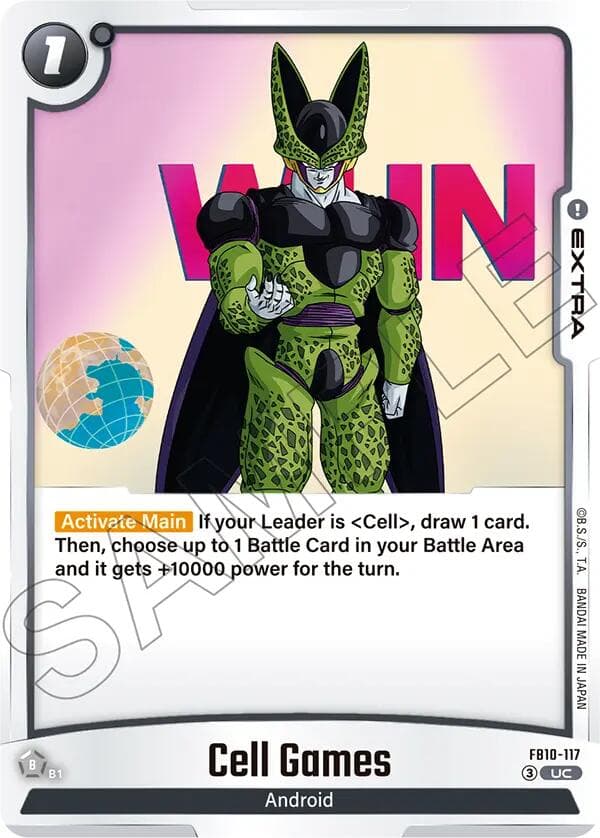 Cell Games — Cross Force card
