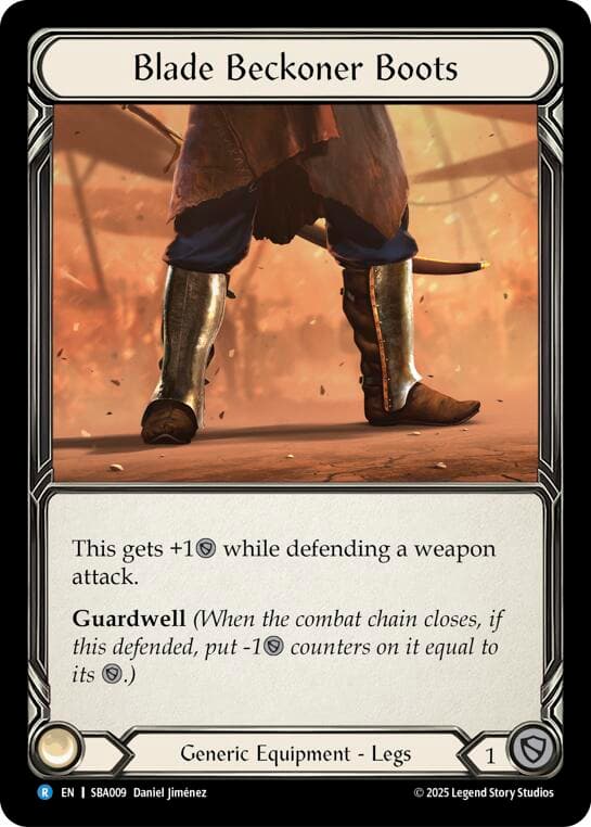 Blade Beckoner Boots (SBA009) — Silver Age Chapter 3 card