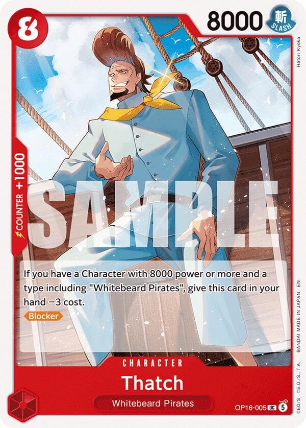 Thatch — The Time of Battle card