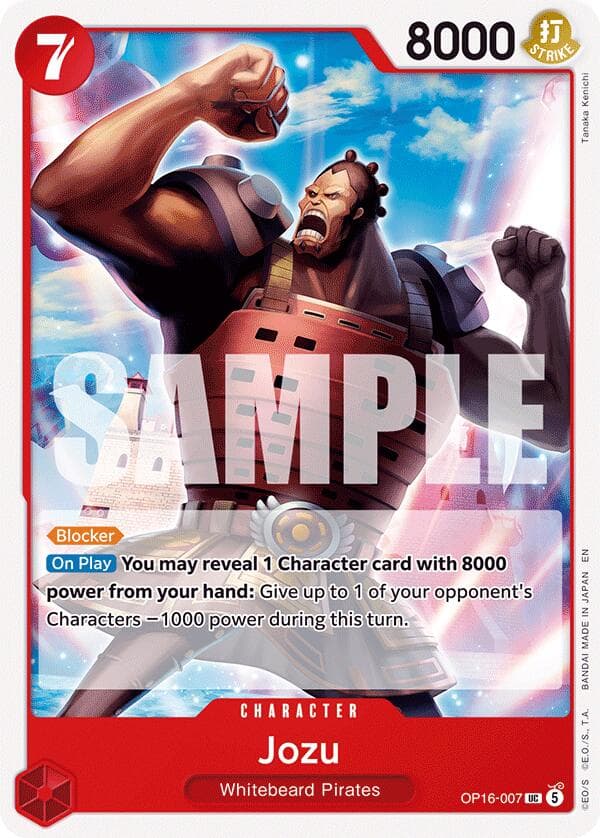 Jozu — The Time of Battle card