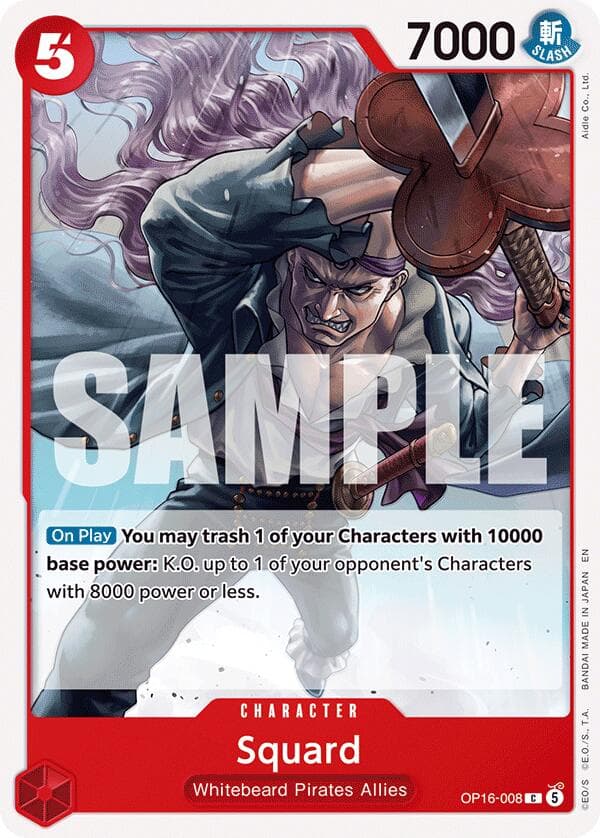 Squard — The Time of Battle card