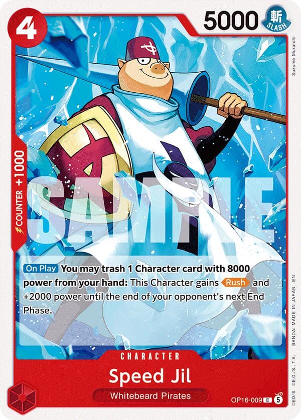Speed Jil — The Time of Battle card