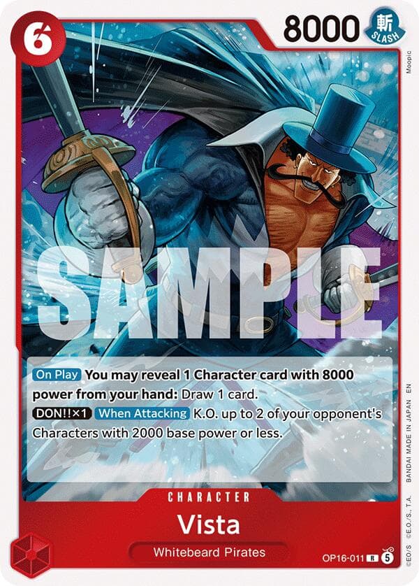 Vista — The Time of Battle card