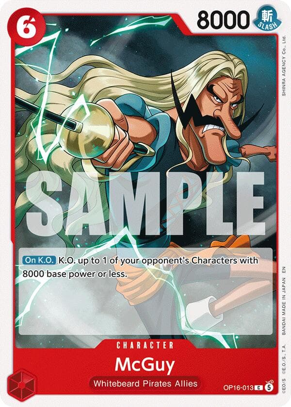 McGuy — The Time of Battle card
