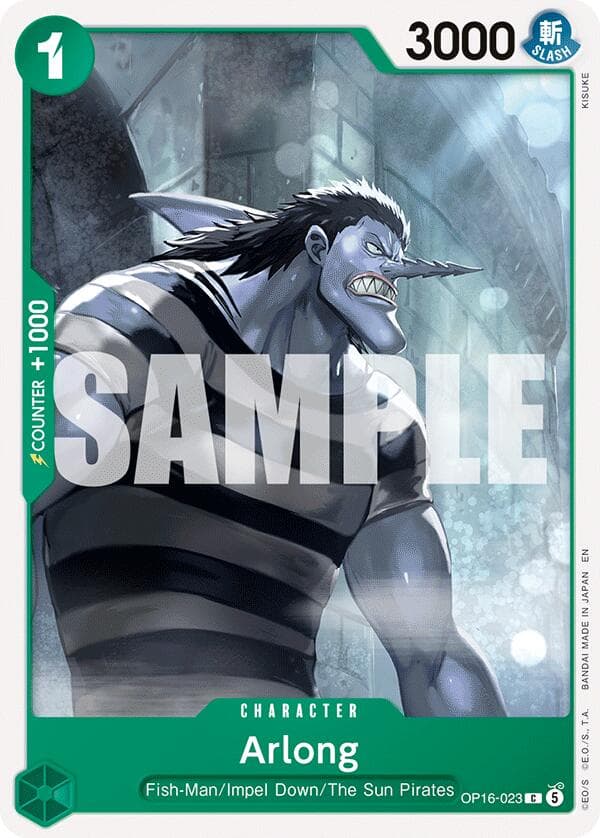 Arlong — The Time of Battle card