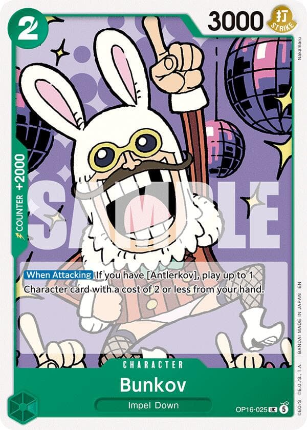 Bunkov — The Time of Battle card