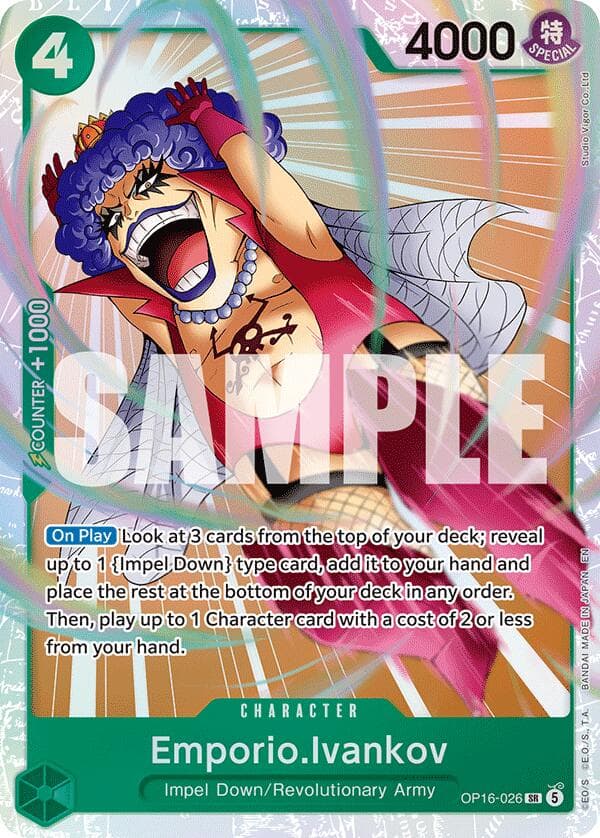 Emporio.Ivankov (026) — The Time of Battle card