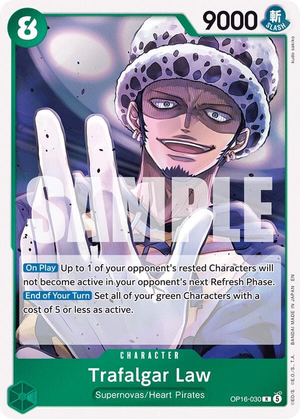 Trafalgar Law (030) — The Time of Battle card