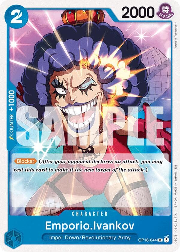 Emporio.Ivankov (044) — The Time of Battle card