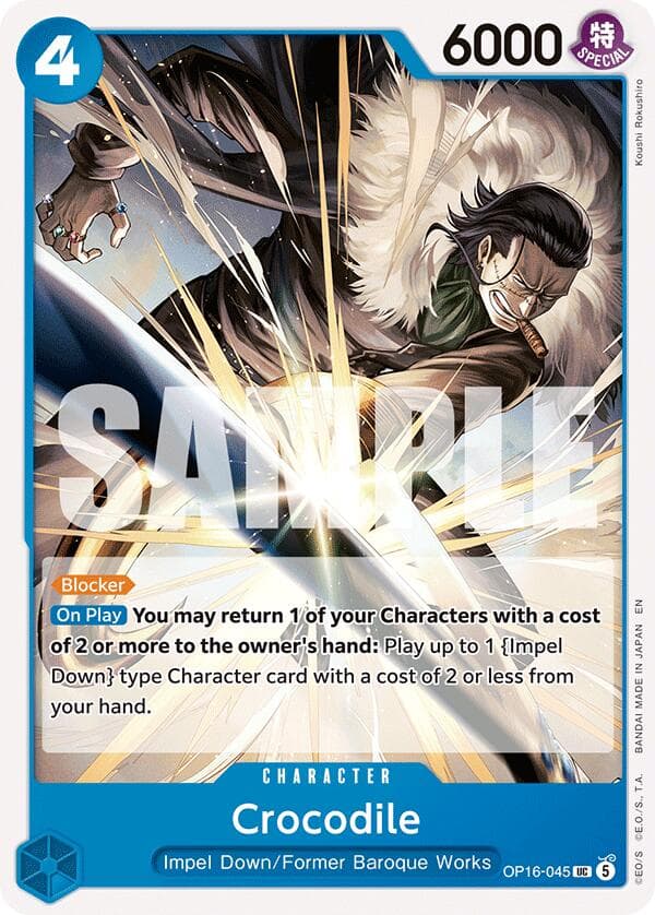 Crocodile — The Time of Battle card