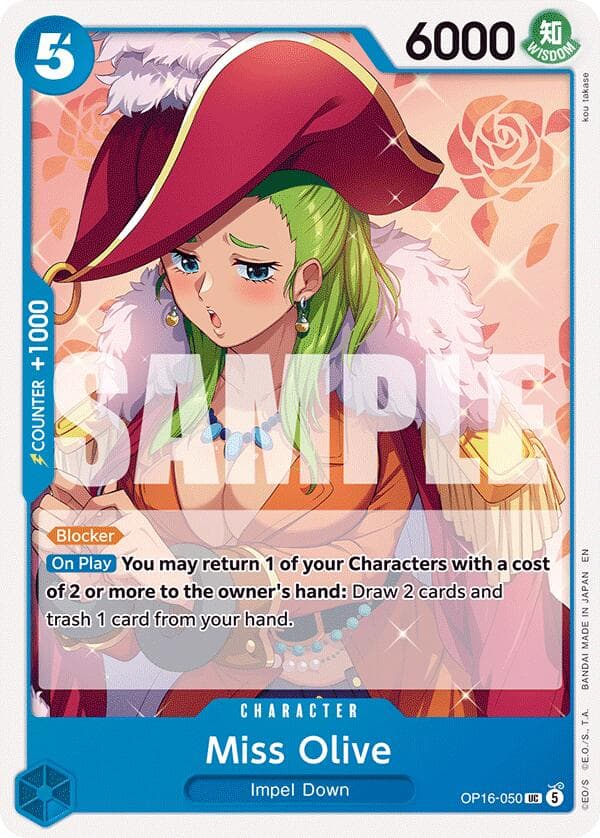 Miss Olive — The Time of Battle card