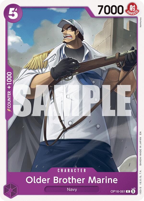 Older Brother Marine — The Time of Battle card