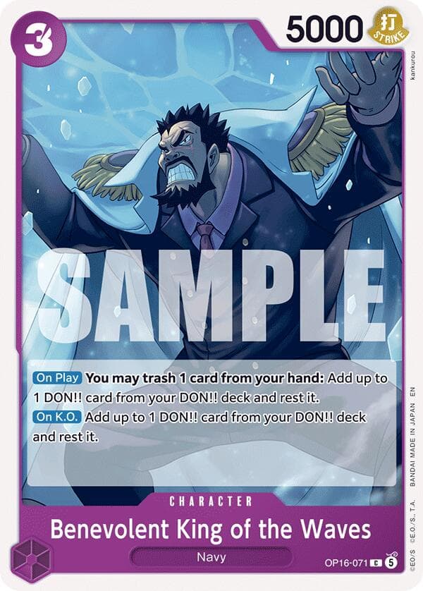 Benevolent King of the Waves — The Time of Battle card