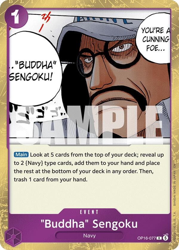"Buddha" Sengoku — The Time of Battle card